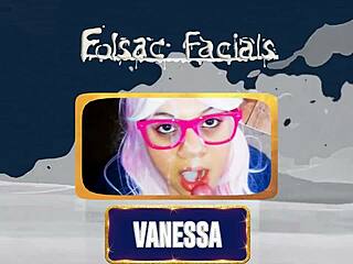 blowjob in the basement with redhead amateurs swallowing cumshot and jizz on webcam