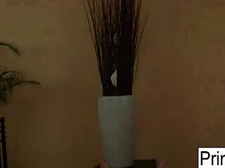 fantastic brunette lara gets pussy rocked hard