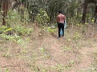 Lost in bush, rewarded with fuck