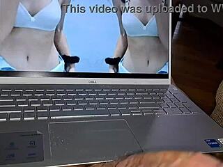 Detailed cum tribute for Alondra featuring monster cock and massive cumshot