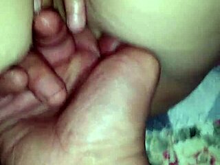 I see this Asian amateur cum from wet pussy fingering