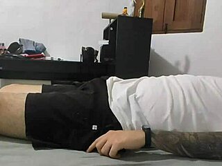 My little stepsister sneaks in and sucks me while I rest.