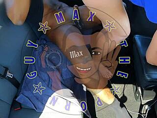 does she suck and fuck your big black cock in the truck backseat?