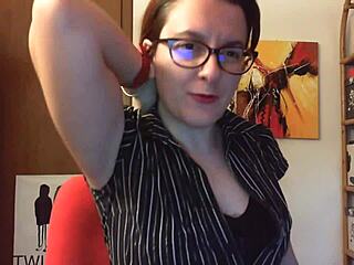 your boss humiliates and blackmails you in financial domination roleplay, making you masturbate as a worm 😈