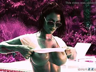 uhh, peta jensen's oiled tits got me tricked... damn, this hypno body pmv is hot!