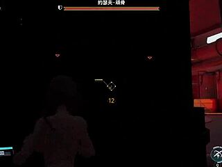 Haru goes fully naked to solo the main storyline extra level in Snow Realm Dangerous Path