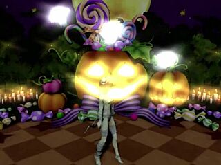 Mmd Happy Halloween Ibaraken Kasen Dance
