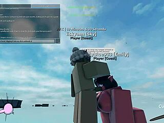 Roblox Porno Hore Bøyd Over for Monster Doggystyle Action