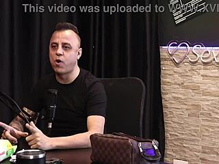 Safada Gives Blowjob After Hearing About Condom Talk on Sheer Red