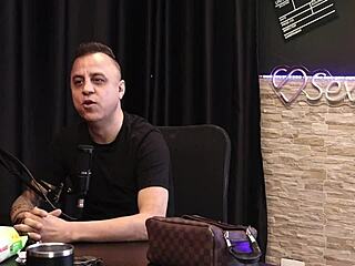 Safada Gives Blowjob After Hearing About Condom Talk on Sheer Red