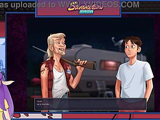 Summertime saga part 12 with big tits cosplay