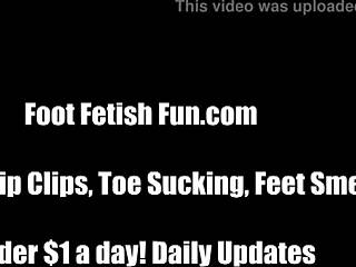 Worship our 18 year old feet in this femdom fetish