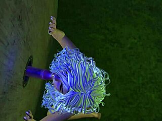 a guy discovers a glory hole in the cartoon world