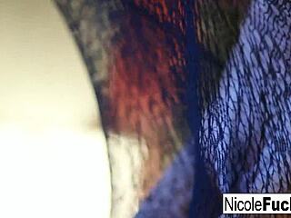 Hot Nicole Rubs Herself To Completion After A Sex Tease
