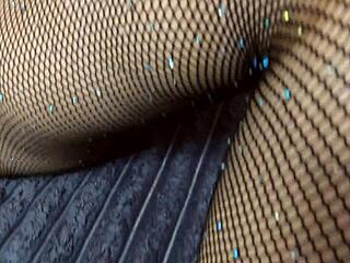 blonde amateur teases tight holes in double penetration