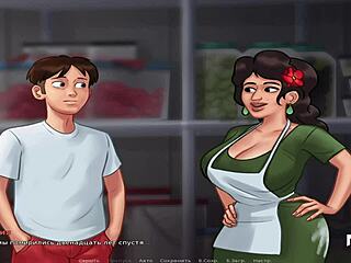 I’m obsessed with this mature Mexican ass in Summertimesaga E1 43