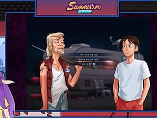 Summertime Saga Bagian 12 dengan Tetek Besar Cosplay