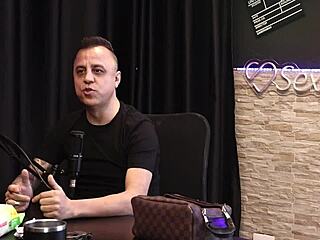 Safada Gives Blowjob After Hearing About Condom Talk on Sheer Red