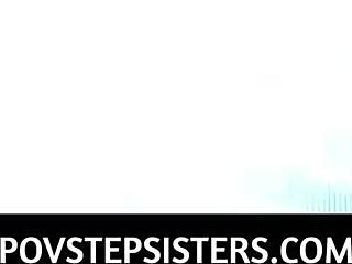 Povstepsisters: Stepsis Sneaks Into Stepbro’s Room to Grab His Cock