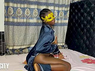 nasty fuck with petite ebony girlfriend.