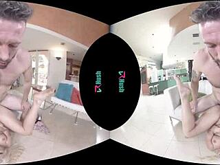 big tit blonde layla price rides cock in virtual reality hardcore fuck