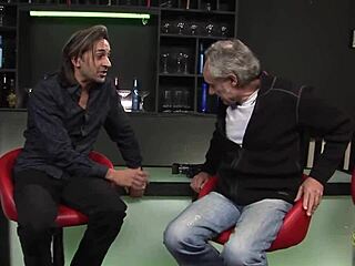 Watch Two Guys Fill A Blonde Milf With Sperm After A Hardcore Threesome!