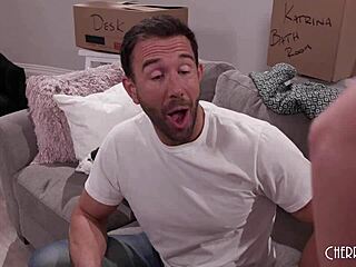 I pack her ass on moving day