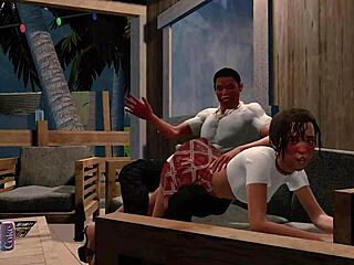 I swear, me n Jack got spanked hard in paradise, oops!