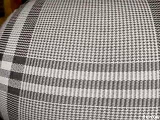 Redhead jasmine james with nice feet and massive tits chats casually