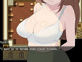 Monster Cock Cums on Thighs in Public Nympho Village!