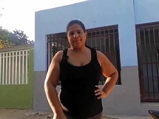 Stranger helps me out, gives advice, then pounds my delicious pussy hard in rough doggystyle, Spanish porn.