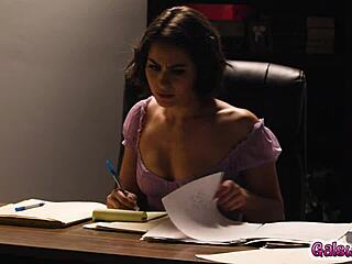 Nicole Aria Enjoys Steamy Lesbian Sex with Jenna Sativa.