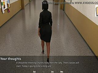 Gorgeous Brunette Katie Deepthroats Monster Cock