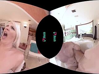 big tit blonde layla price rides cock in virtual reality hardcore fuck