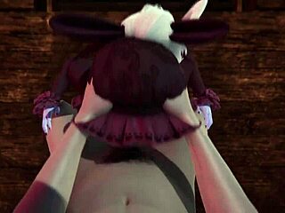 craving a steamy blowjob from 3d shalltear bloodfallen in uncensored hentai?