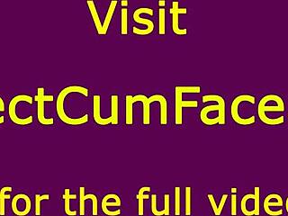 Hey, Tengok Nymph British Bertetek Besar Ni Dikongkek Gaya Anjing Di Sofa. Dia Ambil Facial Panas Dengan Heels!