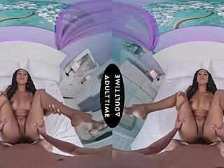 Cali Sweets Titty Fucks David Lee's Big Dick Roughly