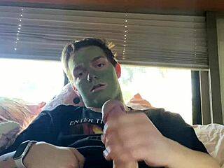 Fit Guy Joshuaaalewisss Strokes Cock While Doing Skin Care Routine In Reality Video