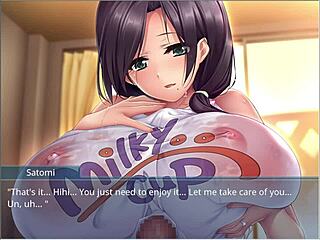 I’m obsessed with my stepmom and stepsister’s huge tits in wet t-shirt hentai