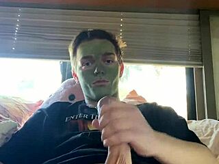 Fit Guy Joshuaaalewisss Strokes Cock While Doing Skin Care Routine In Reality Video