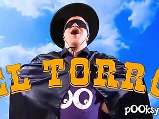 katy in sexy dress getting fucked doggystyle with stockings on