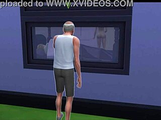 Grandpa's visit turns wild in part 1