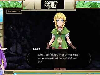 Fucking Linkle From Legend Of Zelda In This Hentai Cartoon Scene