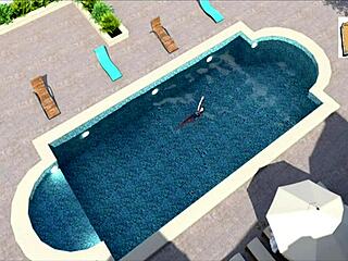 A wife and stepmother in homemade game part 33