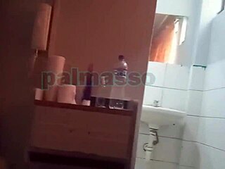 Hidden Camera Captures Migrant Woman Assfucking Young Prostitute In Hotel