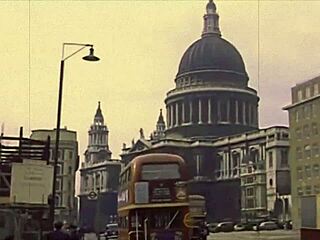 Two vintage lesbians explore antique hairy beavers