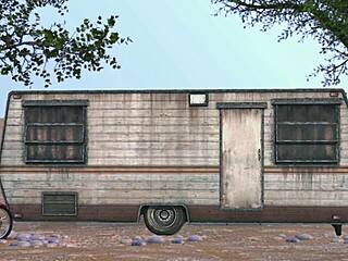 Рапър чука собственика на студиото, докато зрял мъж се събира със секси съседка с голям задник