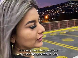 naty delgado rides in public car sex adventure