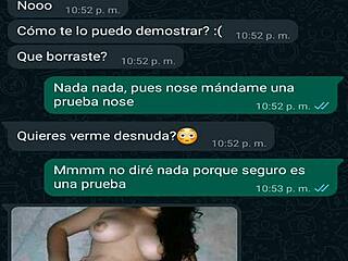 Vero's friend sends me a message