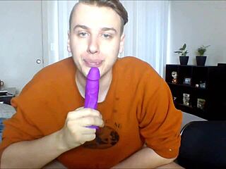 pov im sucking your dick with deepthroat and dildo